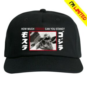 Godzilla Merch Store Mothra Terror Black 5 Panel Hat