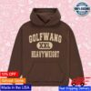 Golf Wang Merch Store Heavyweight Hoodie Brown