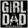 Grunt Style Merch Store Girl Dad T-Shirt Black