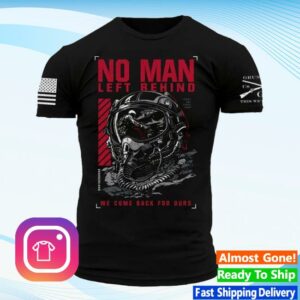 Grunt Style Merch Store Shop No Man Left Behind T-Shirt Black
