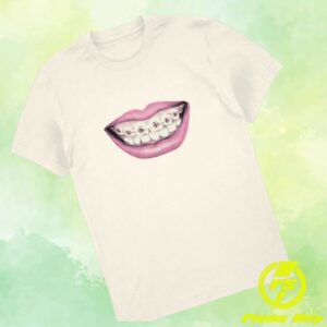 Guster Merch Store Teeth Tee (Off-White)