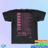 Hanabie Merch Store 2026 Anime Tour Tee