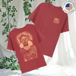 Jill Scott Merch Store Shop Twtmc Red Monochrome Tee