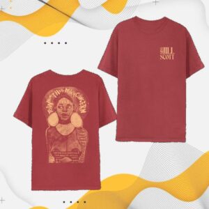 Jill Scott Merch Store Twtmc Red Monochrome Tee