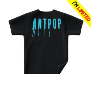 Lady Gaga Store Merch Artpop Marker Collage Mask Shirt