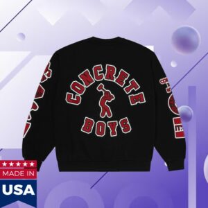 Lil Yachty Store Merch Concrete Boys Varsity Crewneck