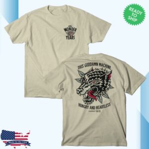 Loneliest Place On Earth Merch Store The Wonder Years Wolf Tattoo Shirt