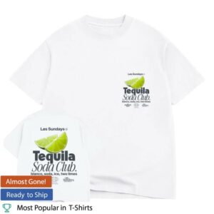 Los Sundays Merch Shop The Tequila Soda Club Tee