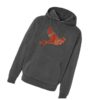 Luke Grimes Store Merch Red Bird Pigment Black Hoodie