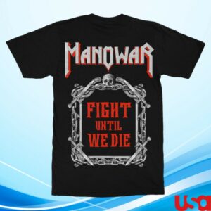 Manowar Merch Store Manowar T-Shirt Gods And Kings 2025