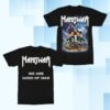 Manowar Merch Store Manowar T-Shirt We Are Gods Of War