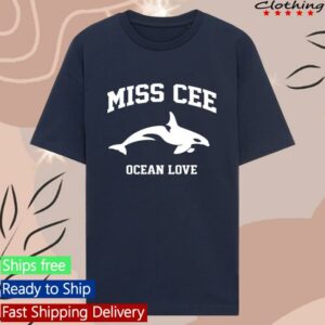 Miss Cee Merch Shop Store Miss Cee Ocean Love T-Shirt