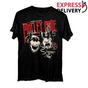 Motley Crue Merch Store 45Th Anniversary Theatre Of Pain Tee