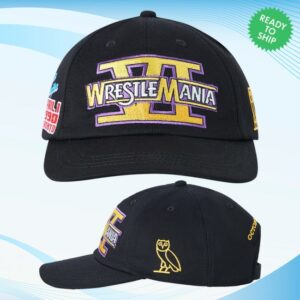 October's Very Own Merch Store Wwe Wrestlemania Vi Hat Black