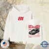 Oscar Piastri Store Merch 81 Club Origins Hoodie Off White