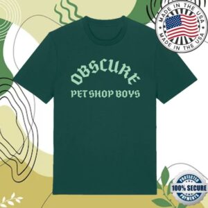 Pet Shop Boys Merch Store Obscure 2026 Event T-Shirt