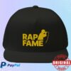Rap Fame Merch Store Rap Fame Classic Flat Bill Cap Black&Yellow