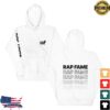 Rap Fame Merch Store Rap Fame Classic Hoodie White&Black