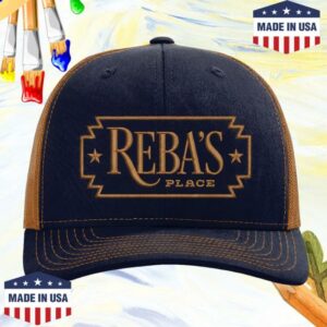 Reba Mcentire Merch Store Reba's Place Logo Trucker Hat