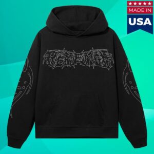 Revenge Store Merch Totem Hoodie Black