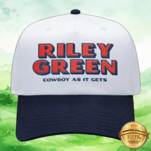Riley Green Merch Store Cowboy As It Gets Hat