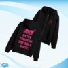 Sabrina Carpenter Merch Store Never Enter Through The Back Door Zip Hoodie