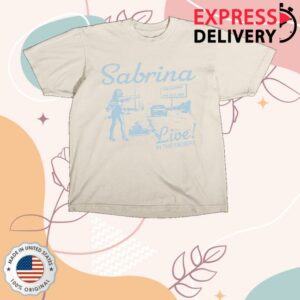 Sabrina Carpenter Merch Store Sabrina Live In The Desert T-Shirt
