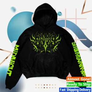 Scummy Bears Store Merch Midnight T Extinction Protocol Oversized Hoodie