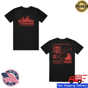 Sirens Merch Store An Ending Eye Black T-Shirt