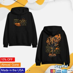 Sirens Merch Store Fiery Tree Black Pullover