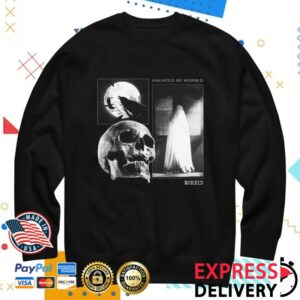 Siriusxm Store Merch Morbid Haunted By Sweatshirt Black