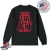 Tbnr Store Merch Neon Flame Long Sleeve Tee Black