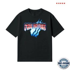 Tbnr Store Merch Nitro Flame Tee Black