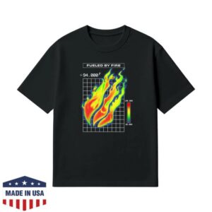 Tbnr Store Merch Thermal Flame Tee Black