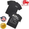 The Black Keys Merch Store Peach Record Shirt
