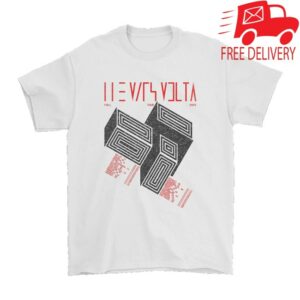 The Mars Volta Store Merch 2025 Fall Tour White Dateback Shirt