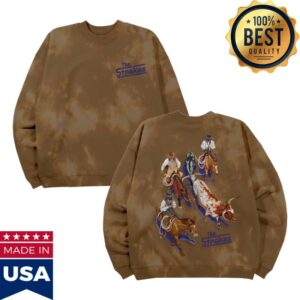 The Strokes Merch Store Shop The Drive Custom Dyed Crewneck Sweatshirt