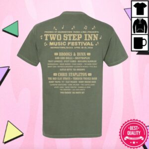 Two Step Inn Store Merch 2026 Two Steppers Lineup Tee