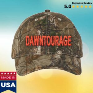 Upuntildawn Merch Store Dawntourage Embroidered Real Tree Cap