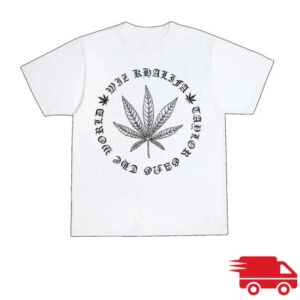 Wiz Khalifa Merch Store Chrome Leaf Tee