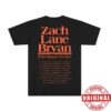 Zach Bryan Merch Store With Heaven On Top Tour Exposure Tee
