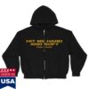 Billie Eilish Store Merch Hit Me Hard And Soft Live In 3D Hands Black Zip Hoodie