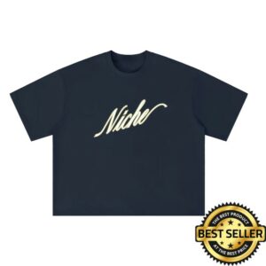 Caracas Merch Store Merch Niche Navy Boxy Tee