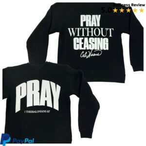 Cece Winans Store Merch Cece Winans Store Pray - Black Sweatshirt