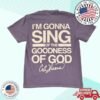 Cece Winans Store Merch Goodness Of God - Purple Tee