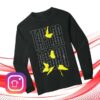 Fearless Records Store Merch Taylor Butterfly Long Sleeve T-Shirt
