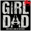Grunt Style Store Merch Girl Dad T-Shirt - Black