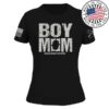 Grunt Style Store Merch Women's Boy Mom Slim Fit T-Shirt - Black