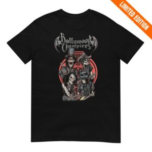 Hollywood Vampires Store Merch Caricature T-Shirt