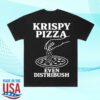 Krispy Pizza Store Merch Even Distribution Black T-Shirt